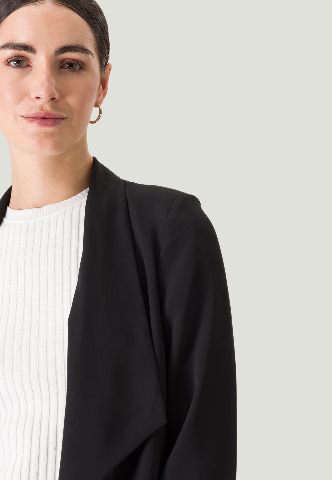 Blazerjacke ohne Verschluss