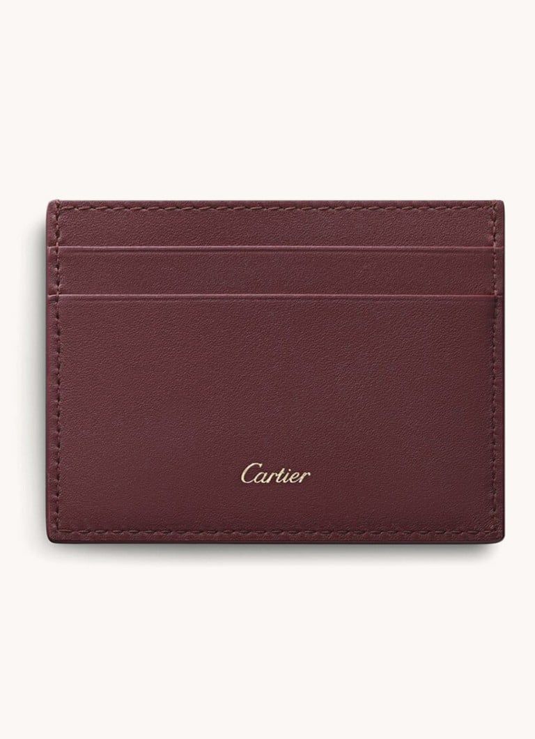 Etui na karty Cartier Diabolo de Cartier ze skóry cielęcej CRL3002003