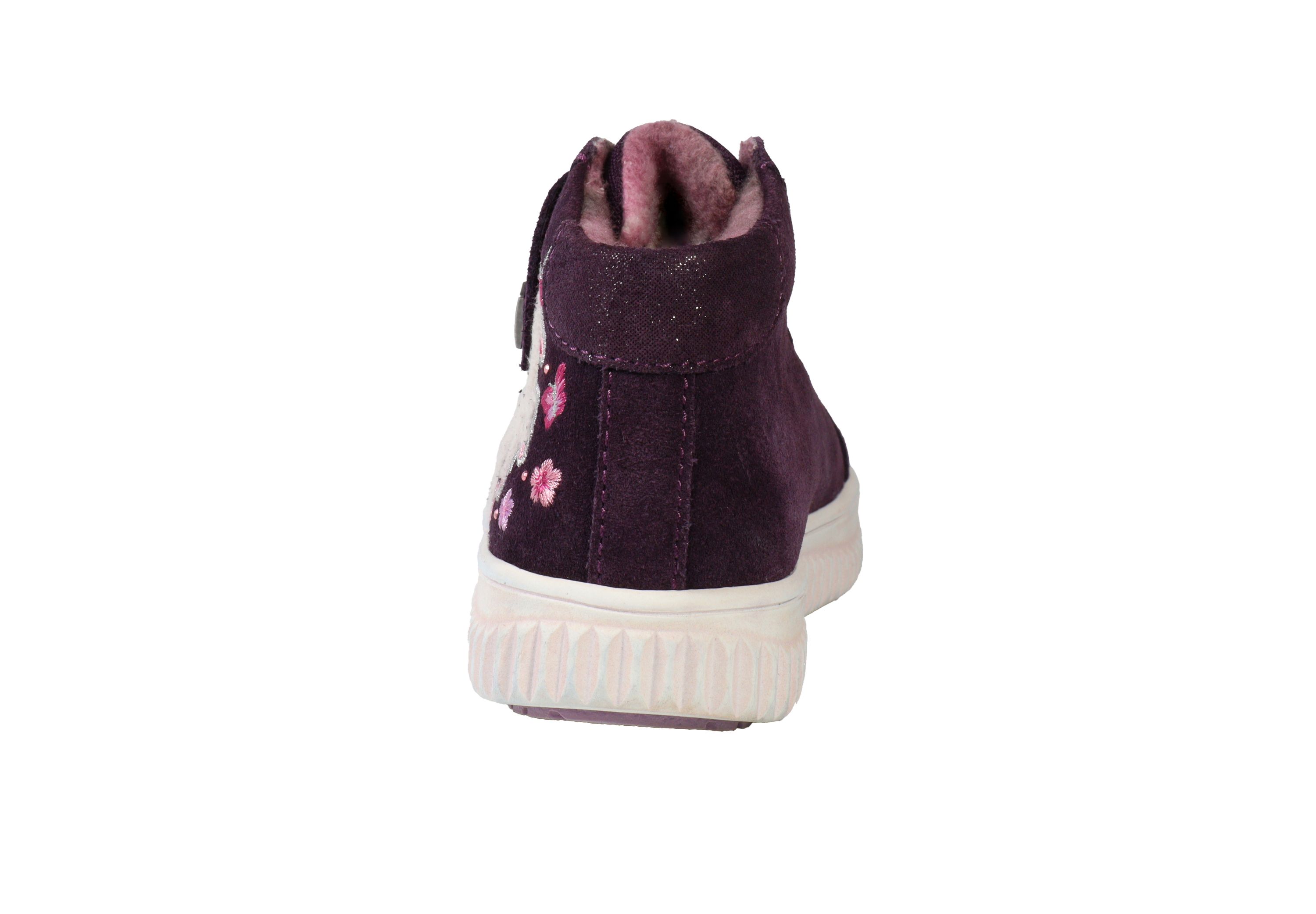 Lurchi Sneaker Yubi-TEX - blackberry