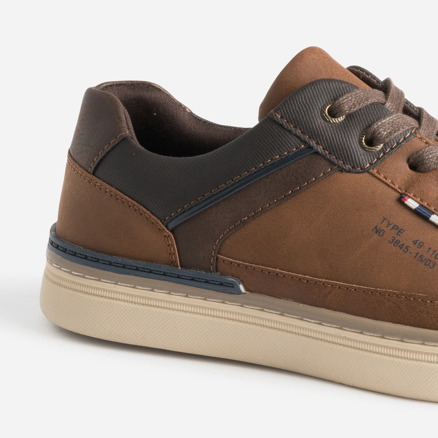 Tennis cognac et marron