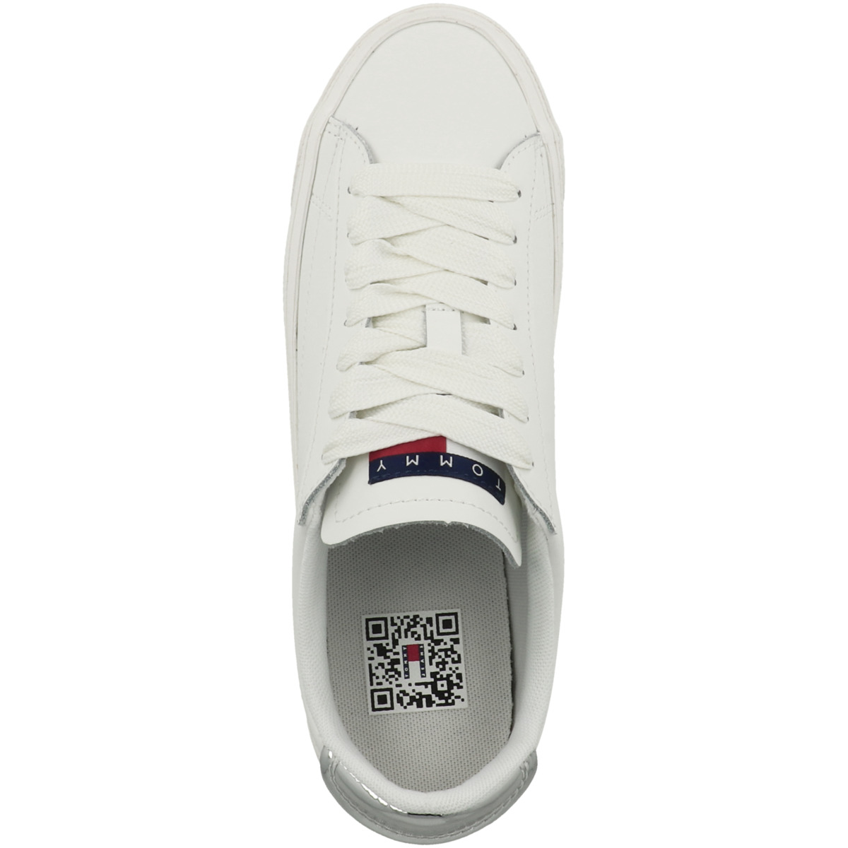 Tommy Hilfiger Tommy Jeans Vulcanized Leather Plat LC Sneaker Low creme