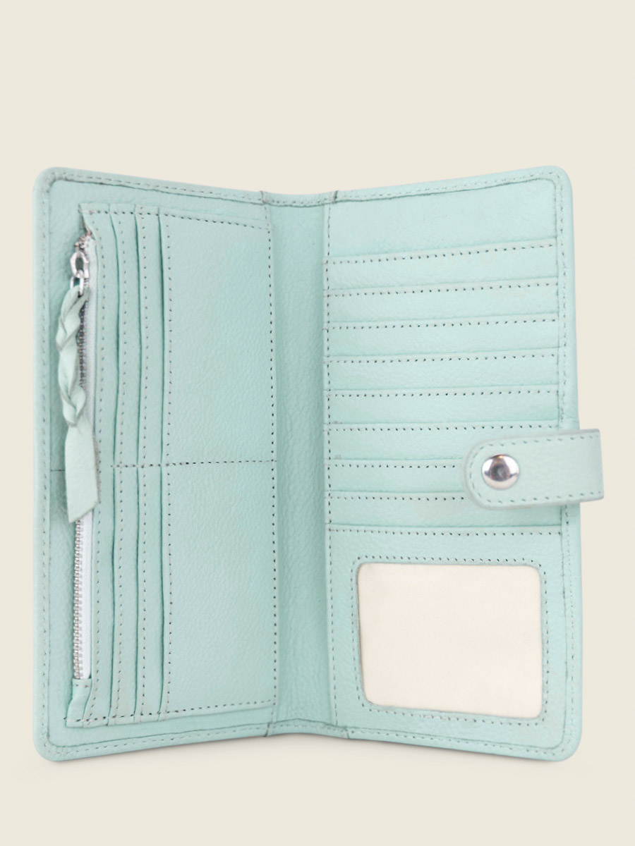 LePortefeuille Charlotte N°2 Pastel - Bleuet