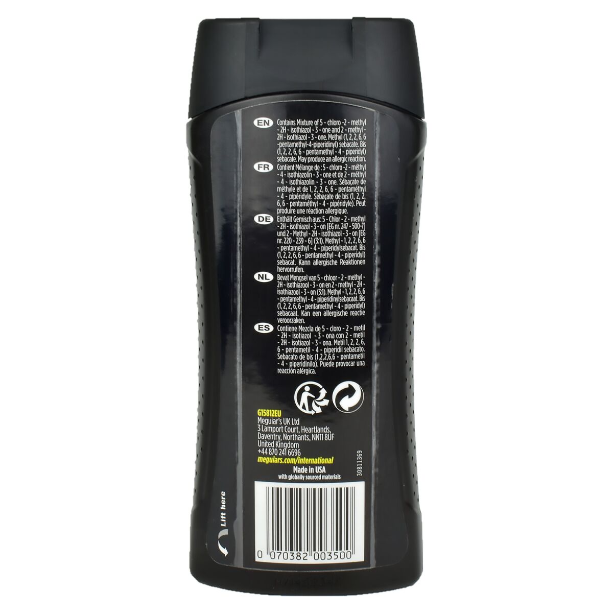 Meguiars Ultimate Black Kunststoffpflege 355ml