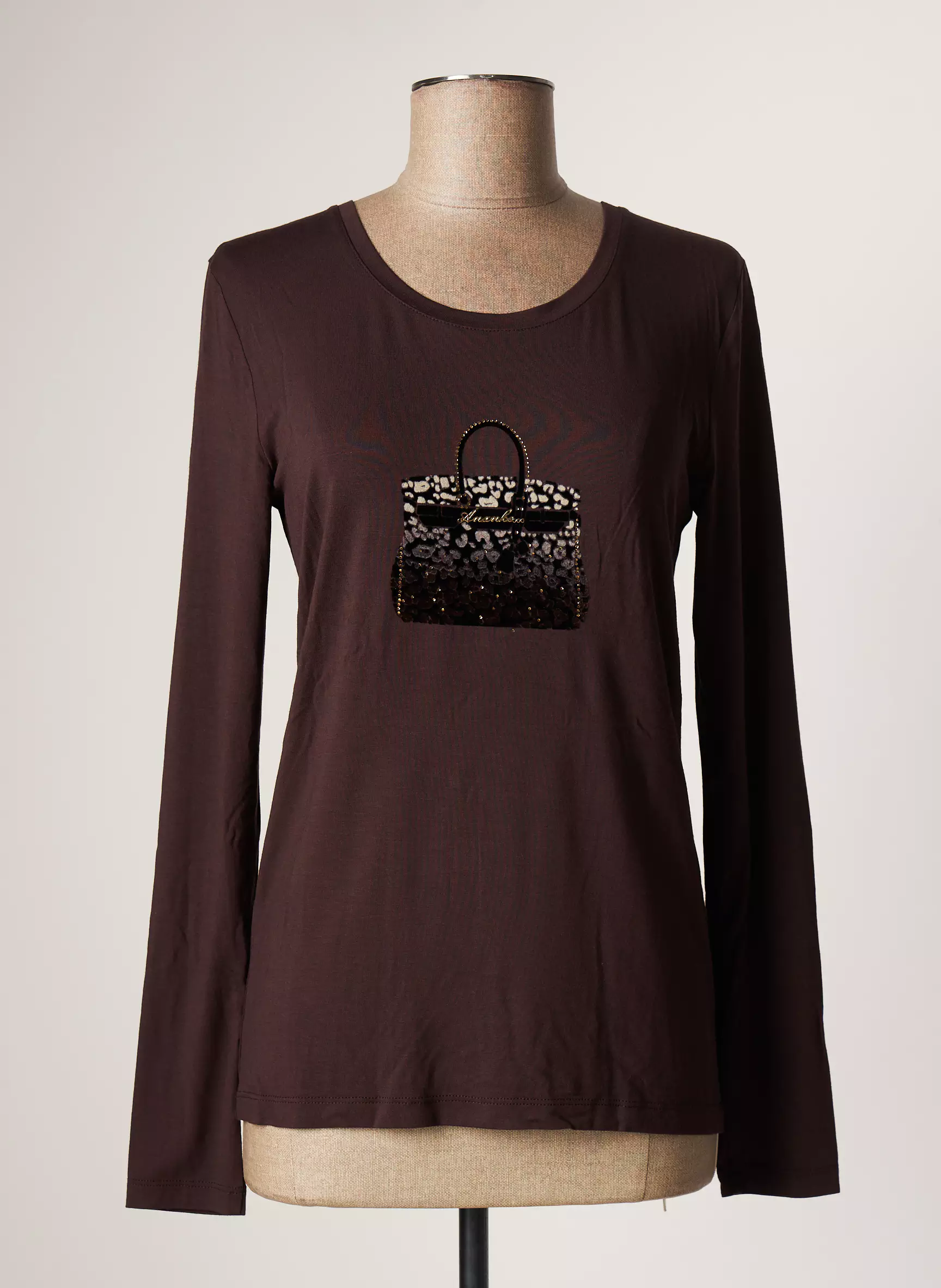 Ananke Tshirts Femme couleur marron