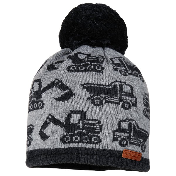 maximo - Mini Boy-Mütze Randlos mit Pompon - Mütze