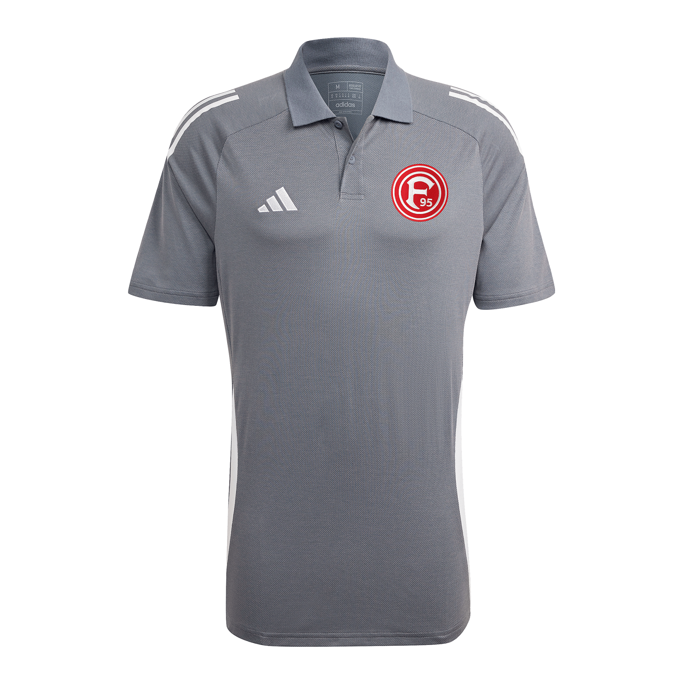 adidas Fortuna Düsseldorf Poloshirt Grau