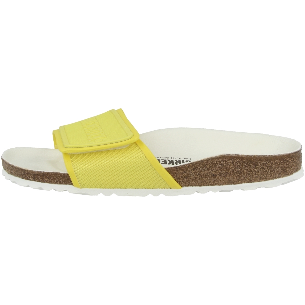 Birkenstock Tema Mikrofaser schmal Pantolette gelb