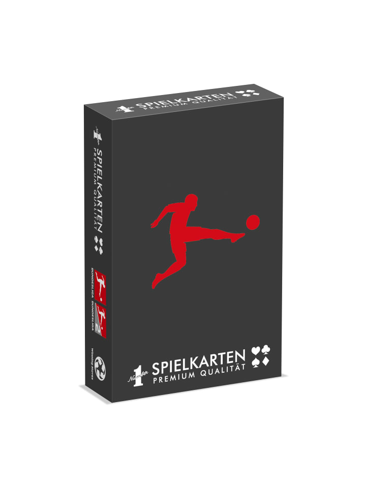 Winning Moves Number 1 Spielkarten Bundesliga in schwarz günstig kaufen onesize
