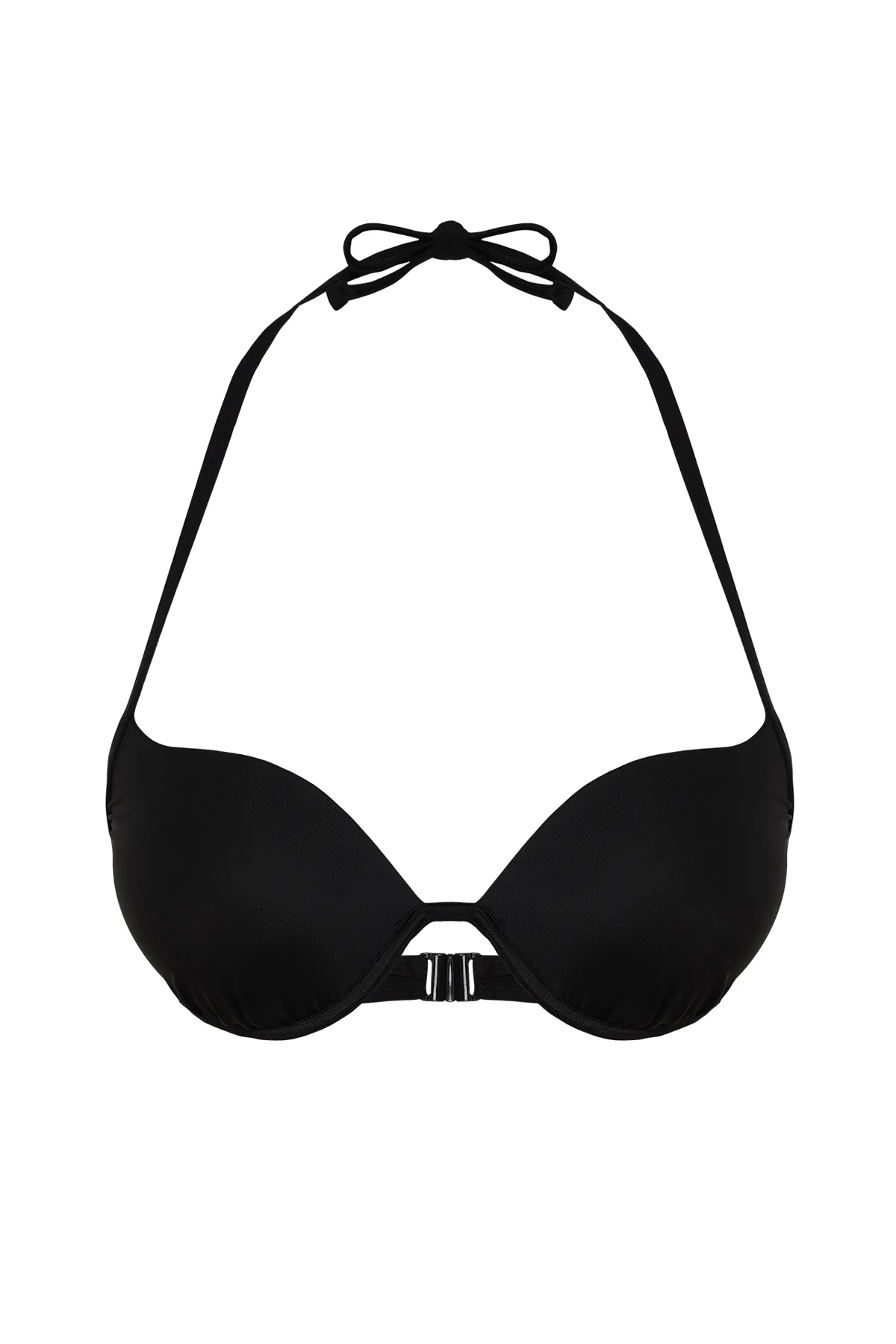 Trendyol Collection  Schwarzes Balconet-Push-Up-Bikinioberteil TBESS24BU00067