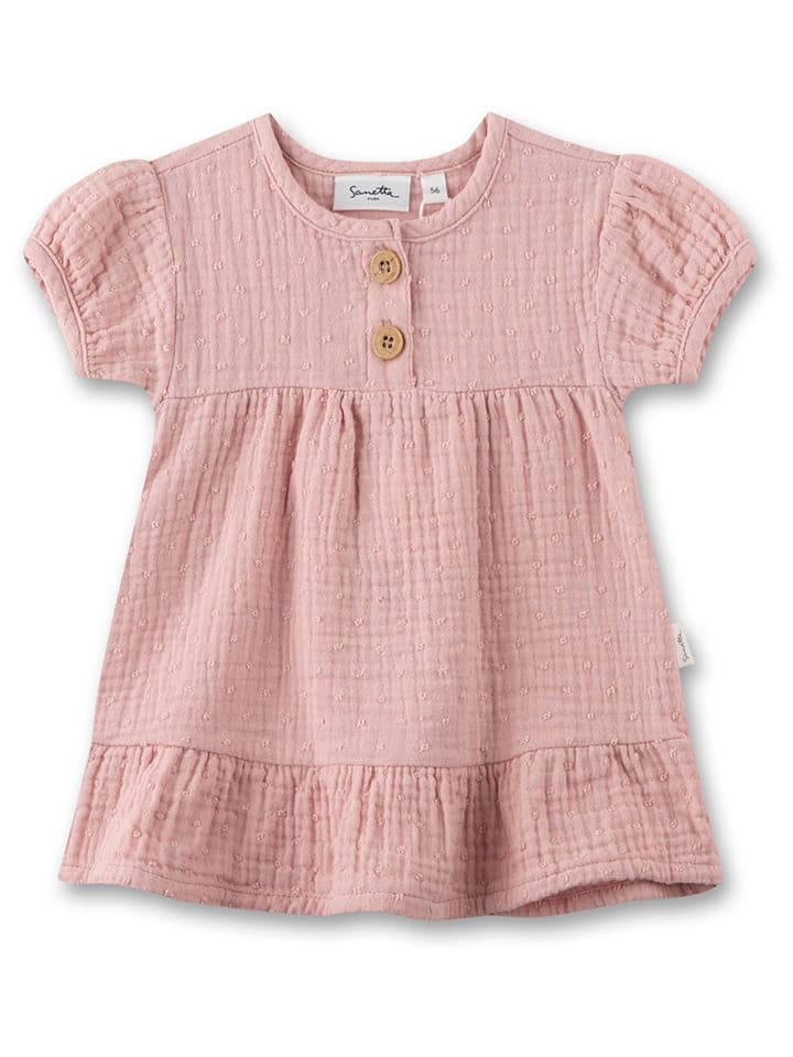 Sanetta Kidswear Kleid in Rosa günstig kaufen