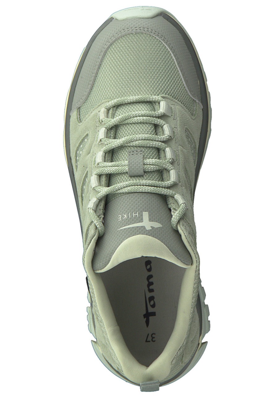 TAMARIS Komfort Schnürer khaki