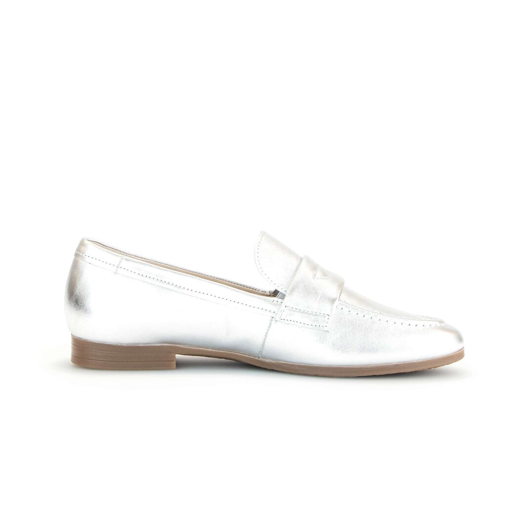 Gabor comfort Slipper silber