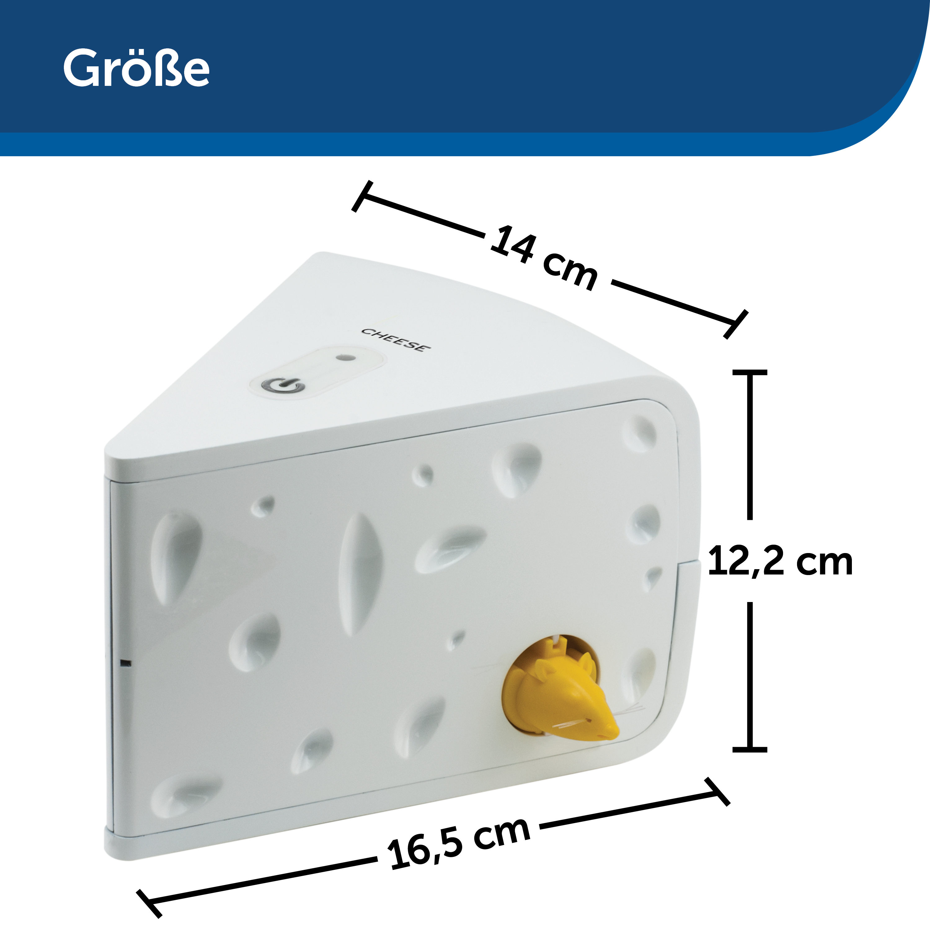 PetSafe Laserpointer & Elektrospielzeug PetSafe Automatisches Katzenspielzeug Cheese