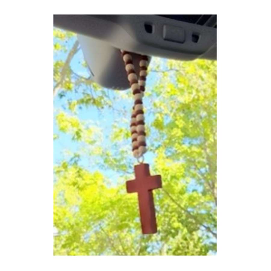 smell & drive Lufterfrischer Holz-Kreuz "Vanille", 1 Stück - ATU