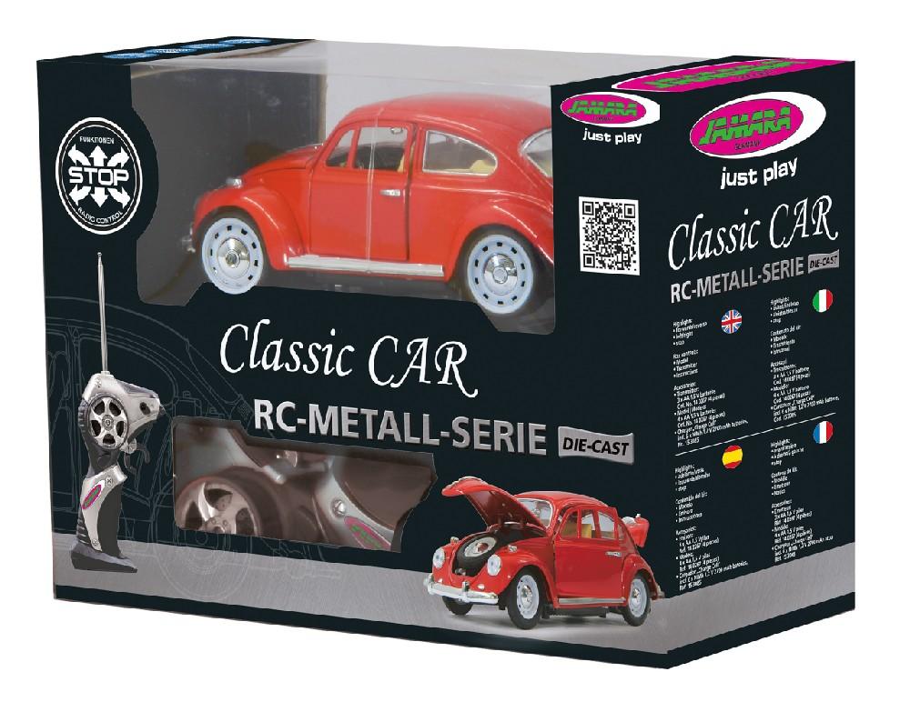 Jamara e.K. JAMARA VW Käfer RC Diecast 1:18 rot 27MHz