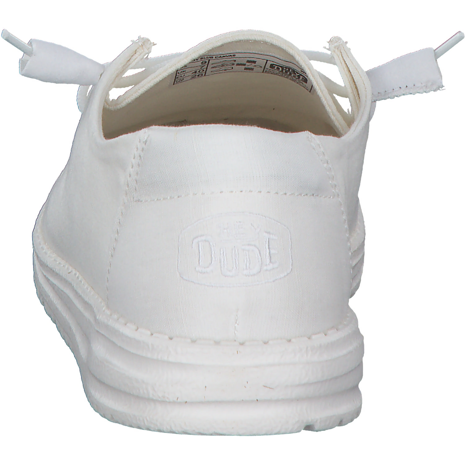 Hey Dude 40063, Schnürschuhe, Damen, weiss