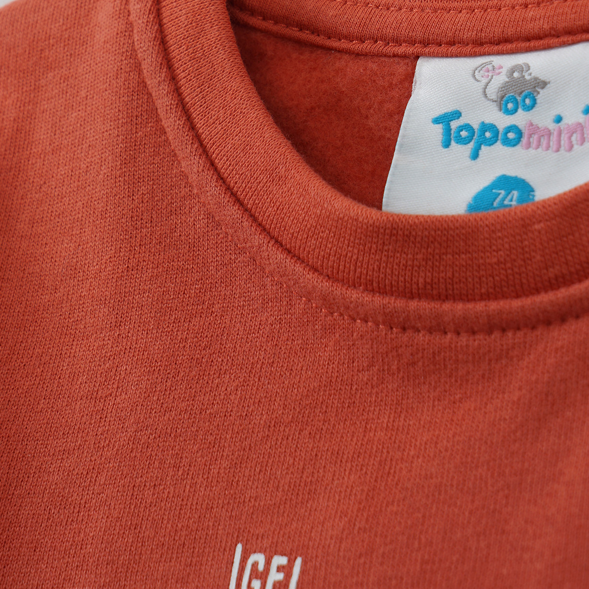 Baby Sweatshirt mit Igel-Motiv