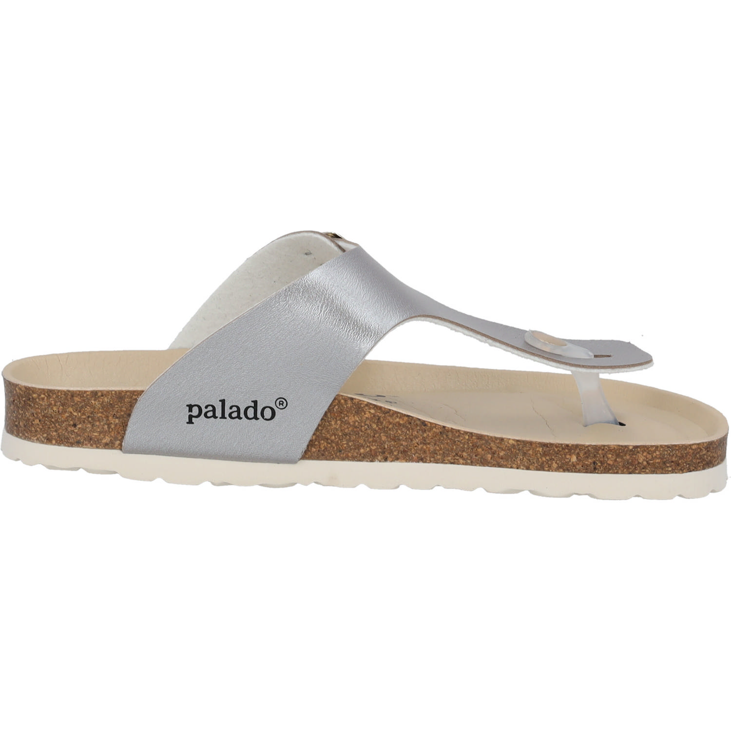 Palado Kos BEGS by Sila Sahin, Zehentrenner, Damen, Grau Metallic