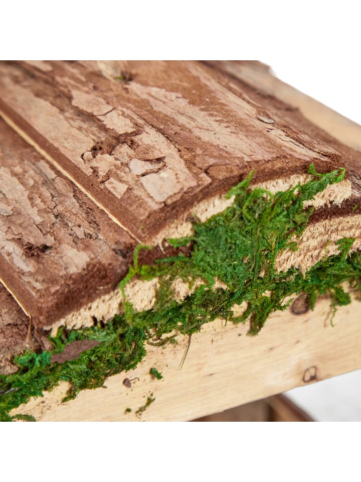 relaxdays Vogelfutterhaus in Natur günstig kaufen onesize