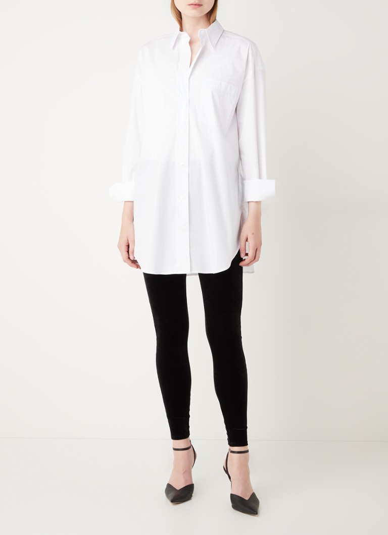 Legginsy SPANX z wysokim stanem i aksamitem