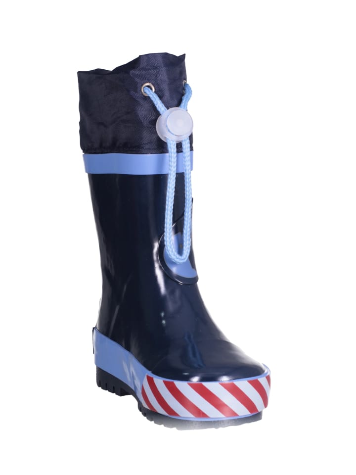 Playshoes Gummistiefel Baustelle in Bleu günstig kaufen
