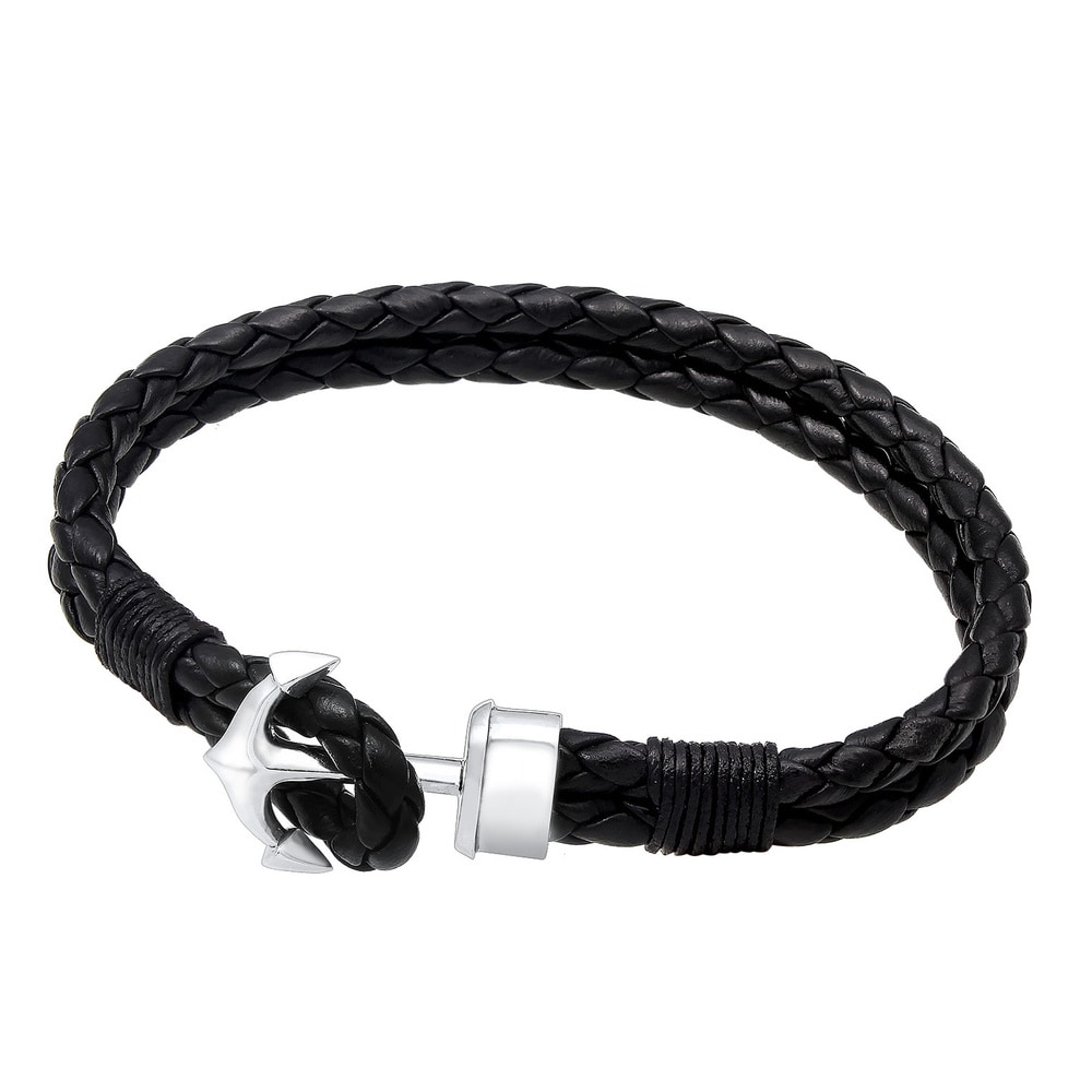 KUZZOI KUZZOI Bracelet Bracelet Hommes - (925/1000) Argent Bracelet
