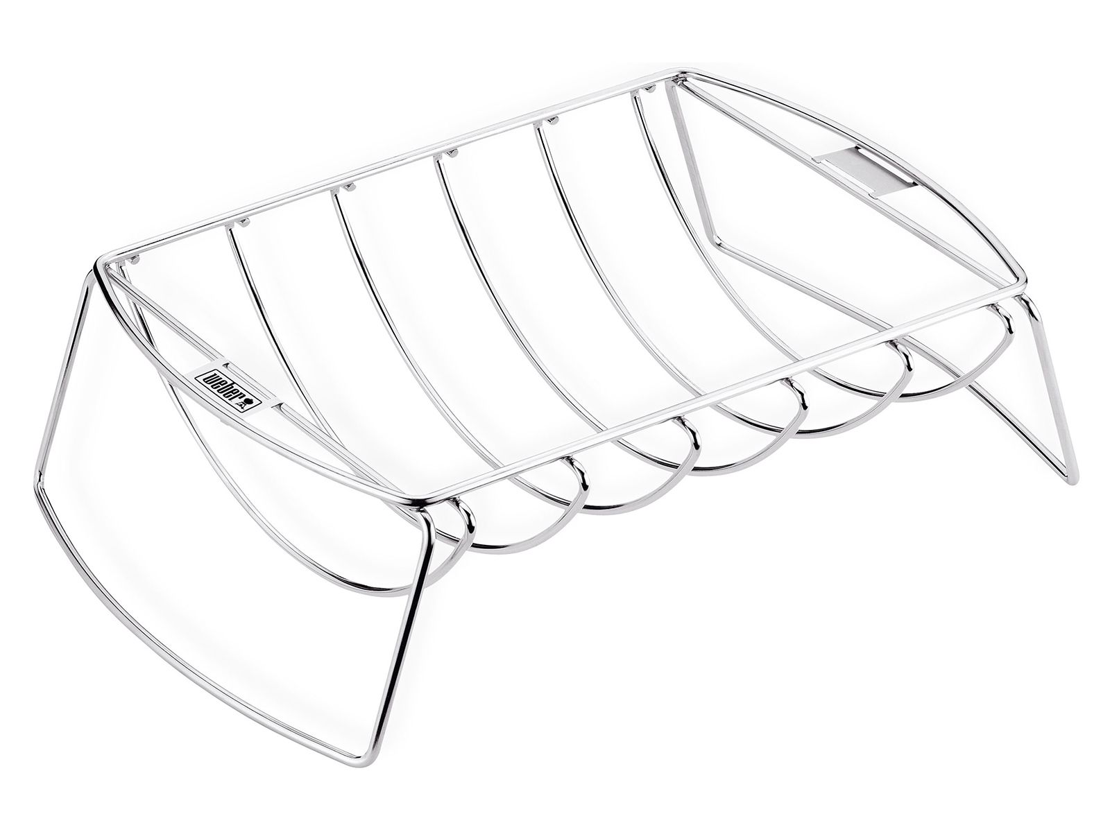 Weber Spare-Rib-Halter und Bratenkorb