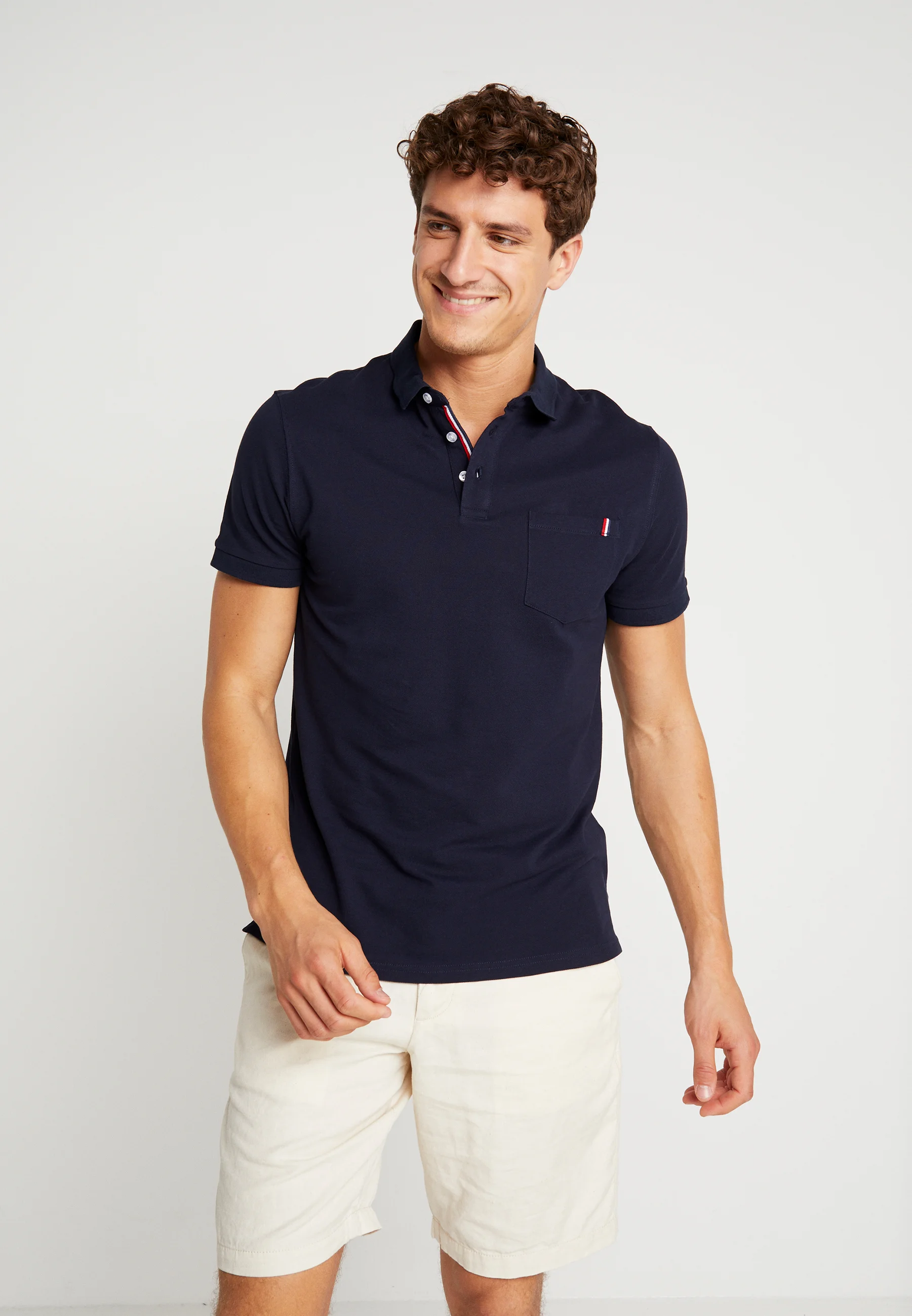 Pier One TRICOLOR TRIM- Polo