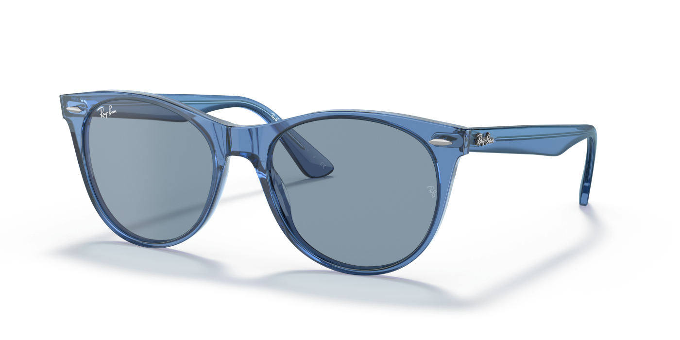 WAYFARER II TRUE BLUE - Albastru lustruit Albastru transparent
