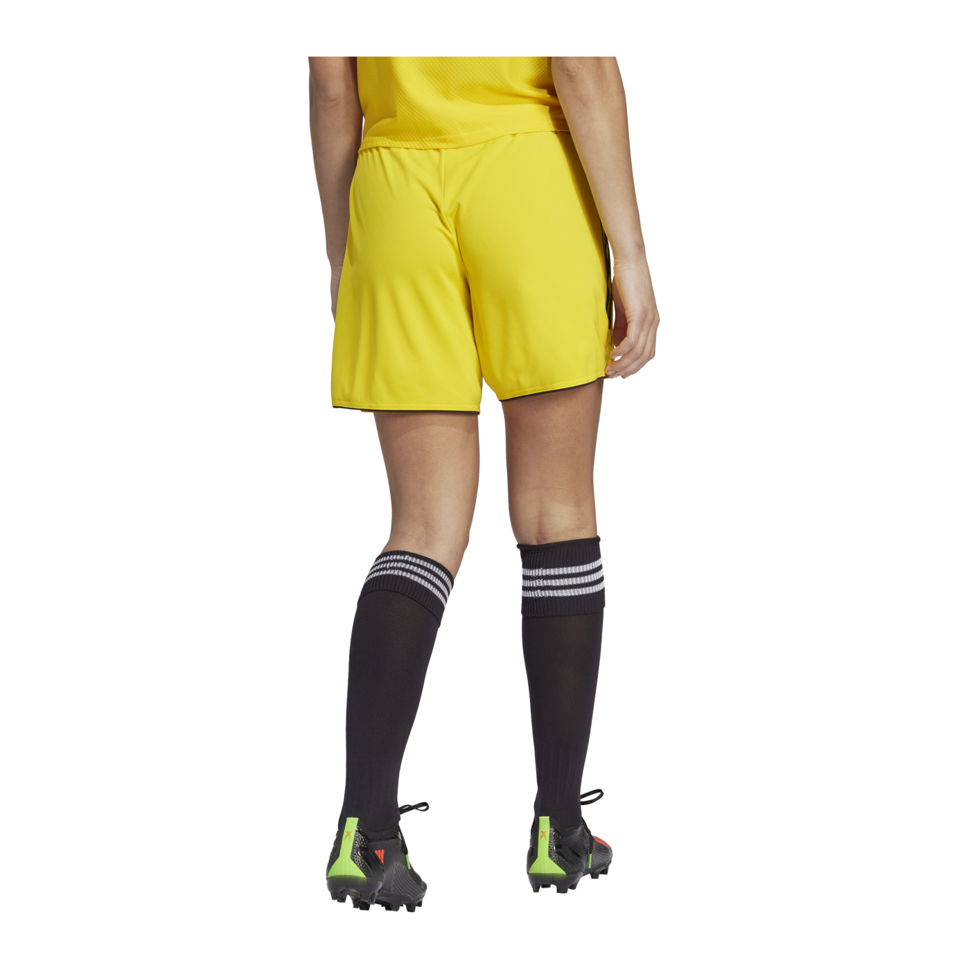 adidas Tiro 23 League Trainingsshort Low Damen Gelb Schwarz