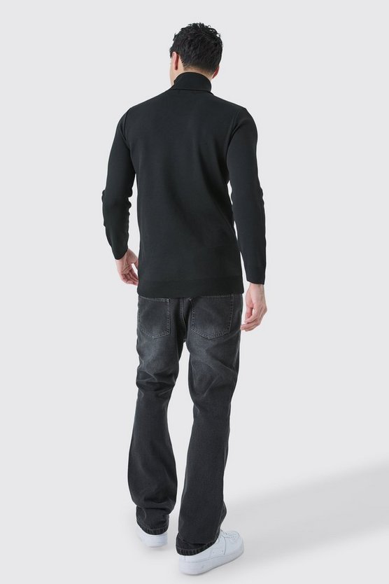 Muscle-Fit Rollkragenpullover