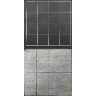 Megamat 1” Reversible Black-Grey Squares (34½” x 48” Playing Surface)