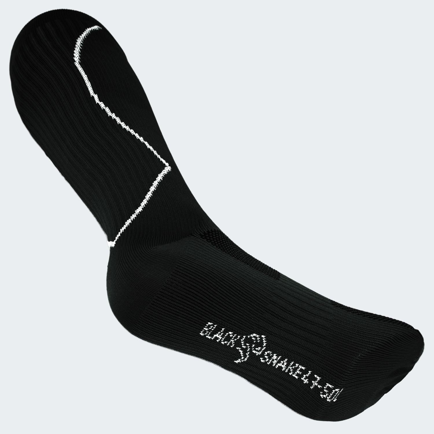 Black Snake Compression Fit Sport Black Laufsocken