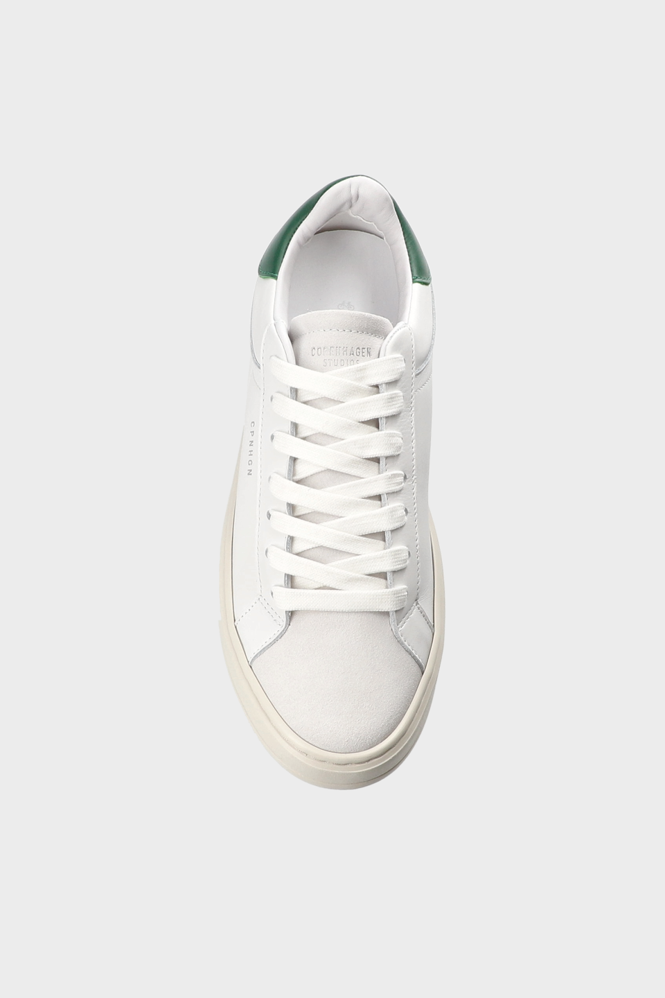CPH72 leather mix white/green