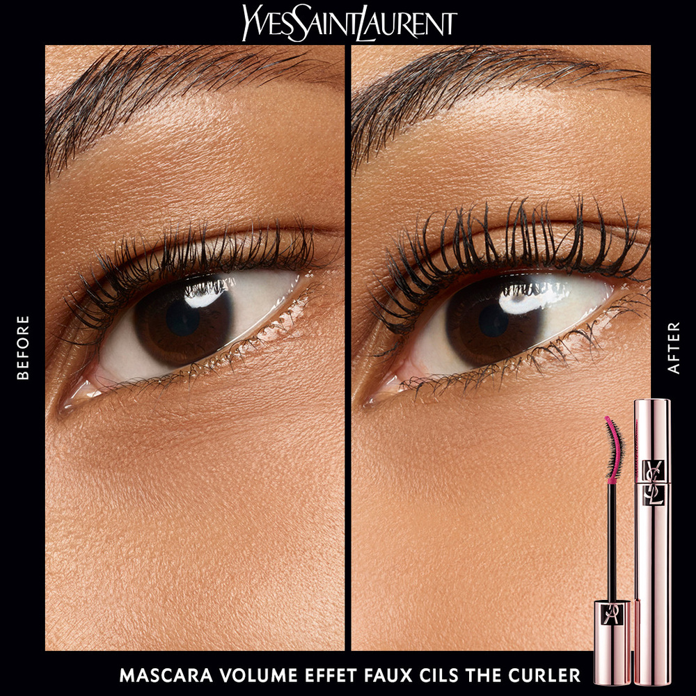 Yves Saint Laurent Volume Effet Faux Cils Mascara Recourbe-Cils, Volume et Longueur
