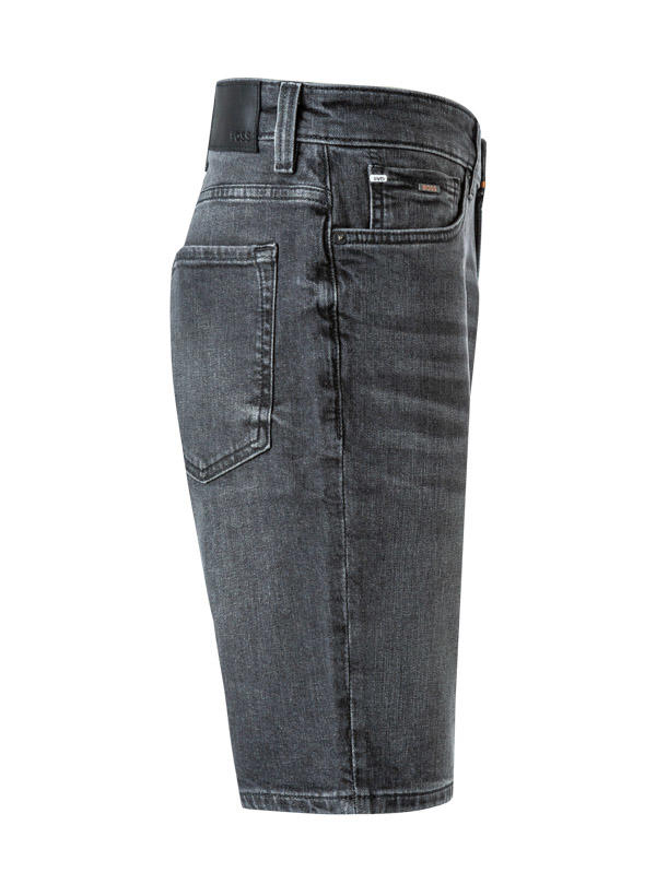 BOSS Orange, Jeansshorts Maine, Regular Fit, Baumwoll-Stretch, anthrazit