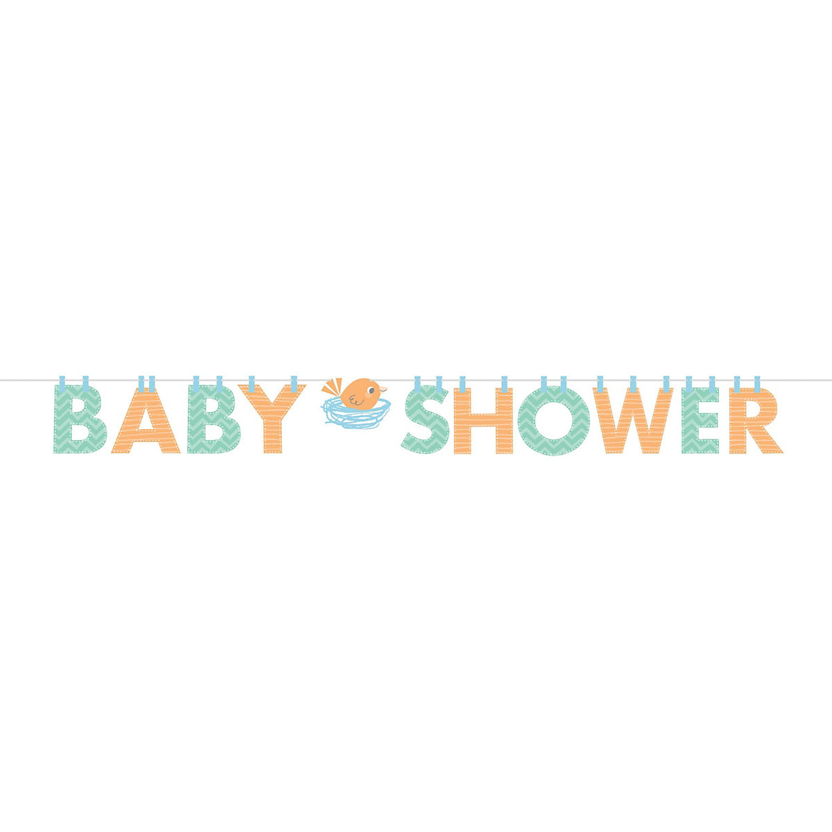 Girlande Baby Shower, 1,70 m