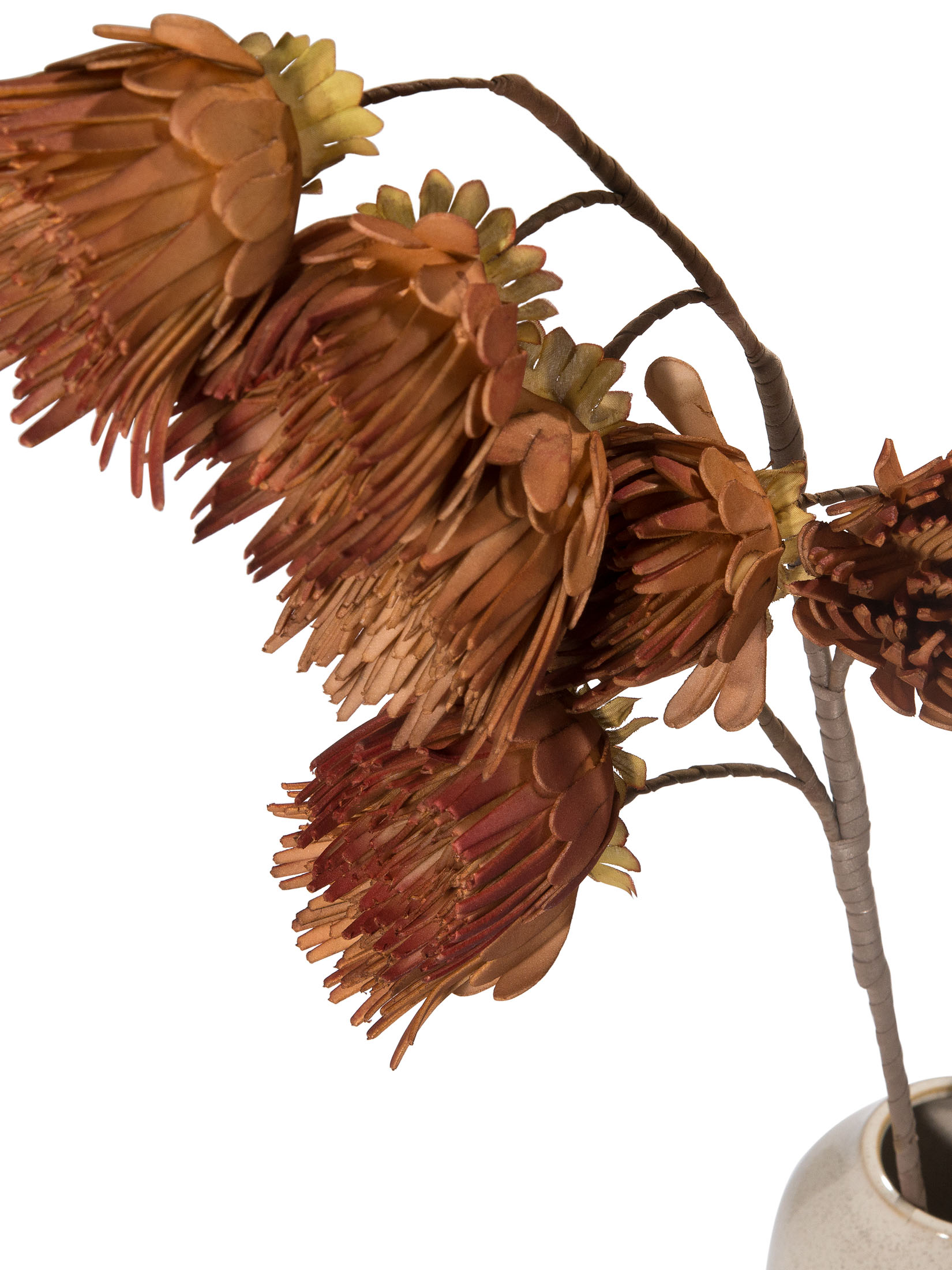 Softflower Kunstblume, Orange