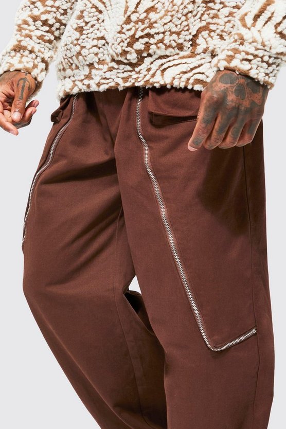Lockere Hose mit Taschen