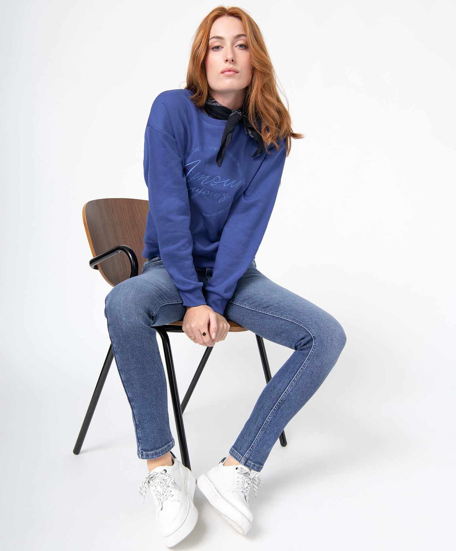 Jean femme coupe Slim coloris délavé stone | GEMO
