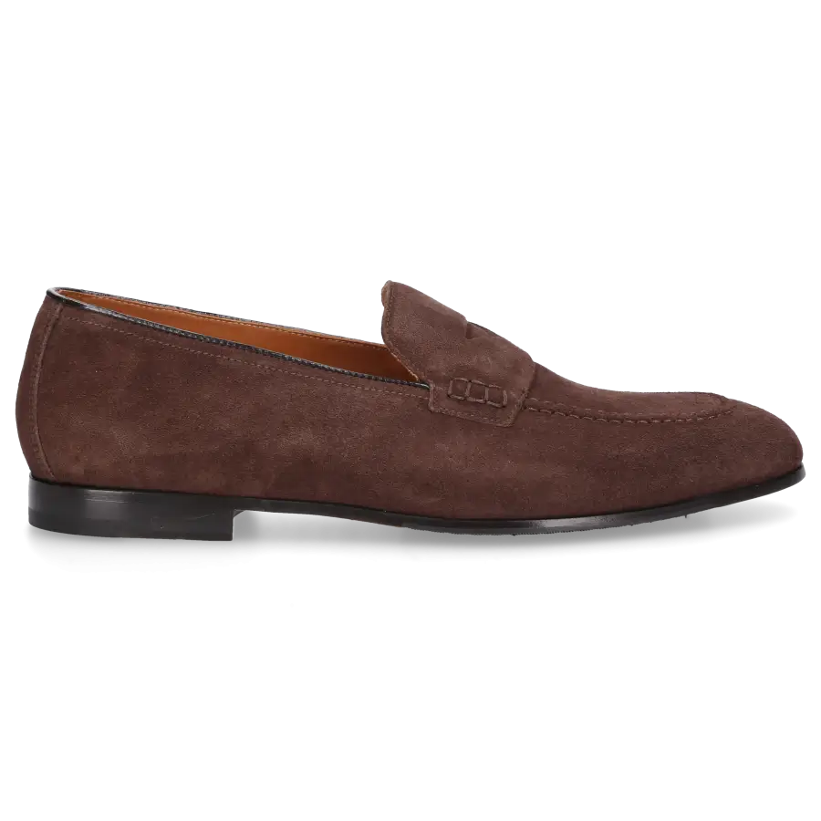 Doucal's - Loafer 2983 Veloursleder - braun