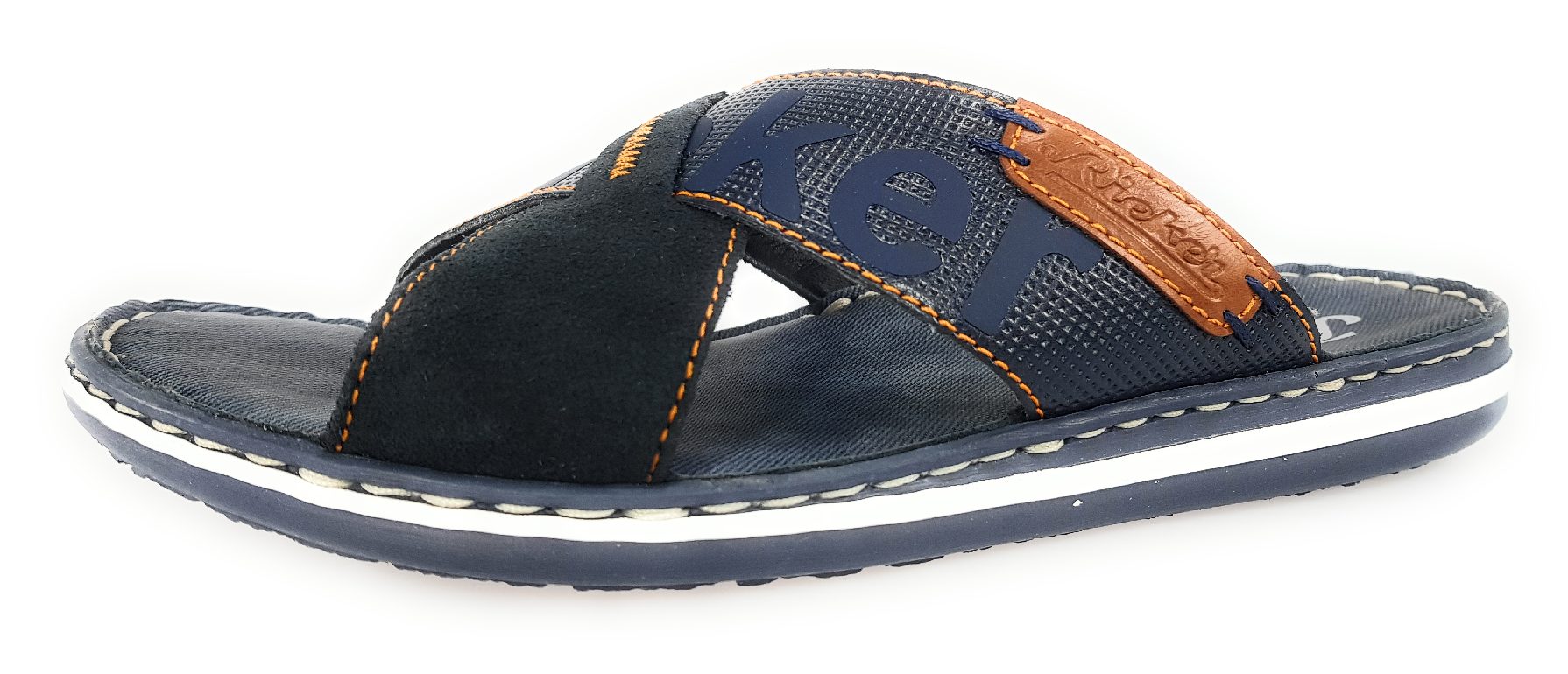Rieker Samtcalf 21098-14 Blau 14 Pazifik