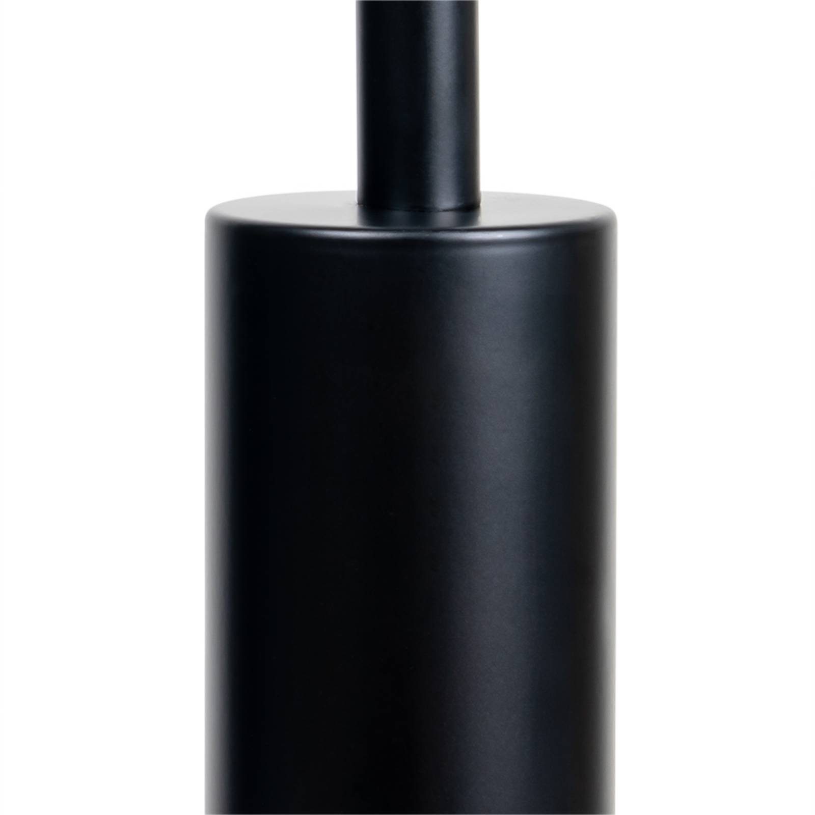 Lucande Tischleuchte Tornike, Leuchtmittel nicht inklusive, Design, Eisen, mattSchwarz, 2 flammig, E27, Designer Tischleuchte