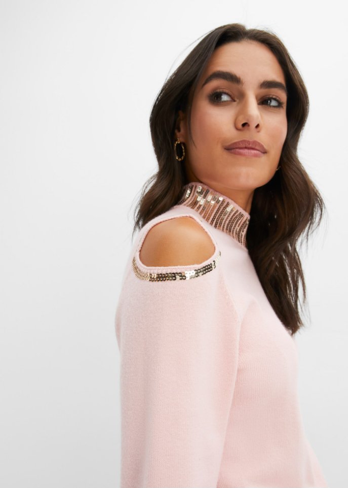 Pullover, Cold-Shoulder