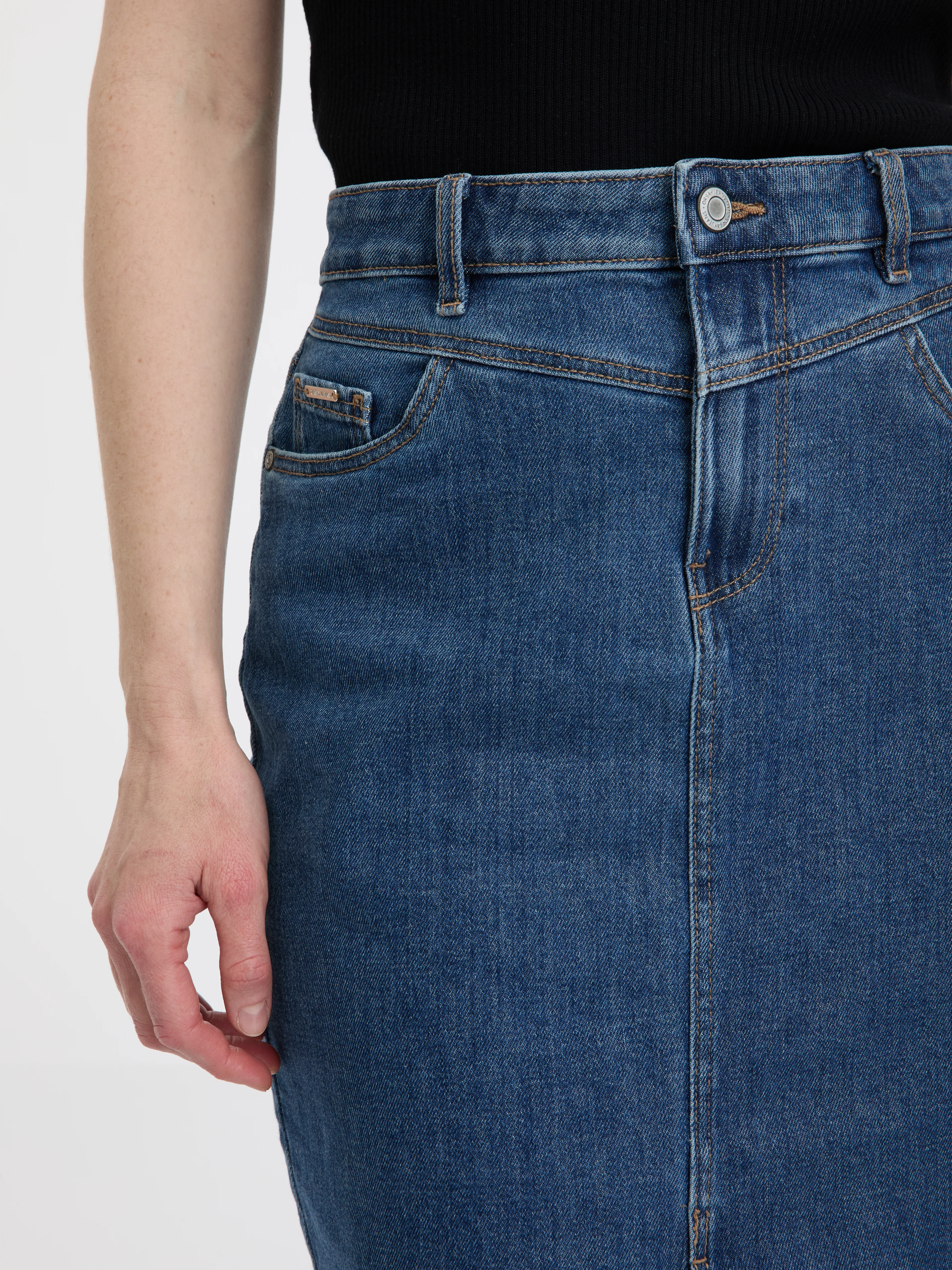 Blauer Damen-Jeansrock ORSAY
