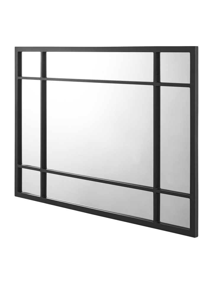 en.casa Wandspiegel Colobraro in Schwarz (B)60cm günstig kaufen onesize