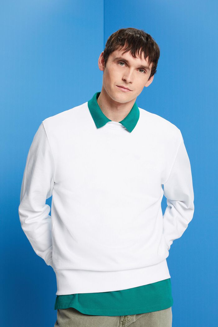 Sweatshirt mit Print auf der Rückseite