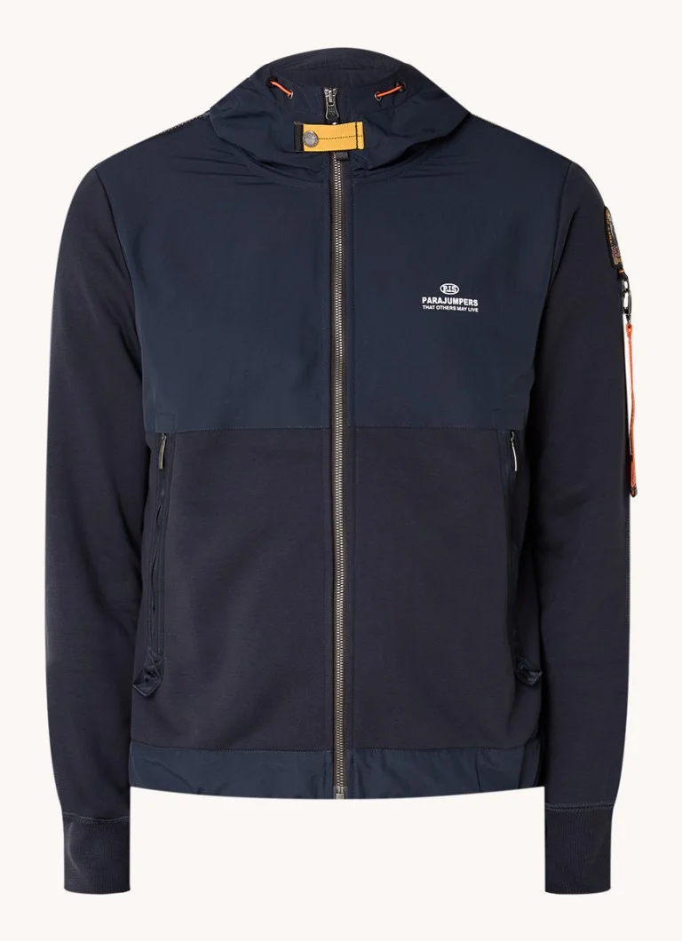 Hanorac Para-jumper cu buzunare cu fermoar