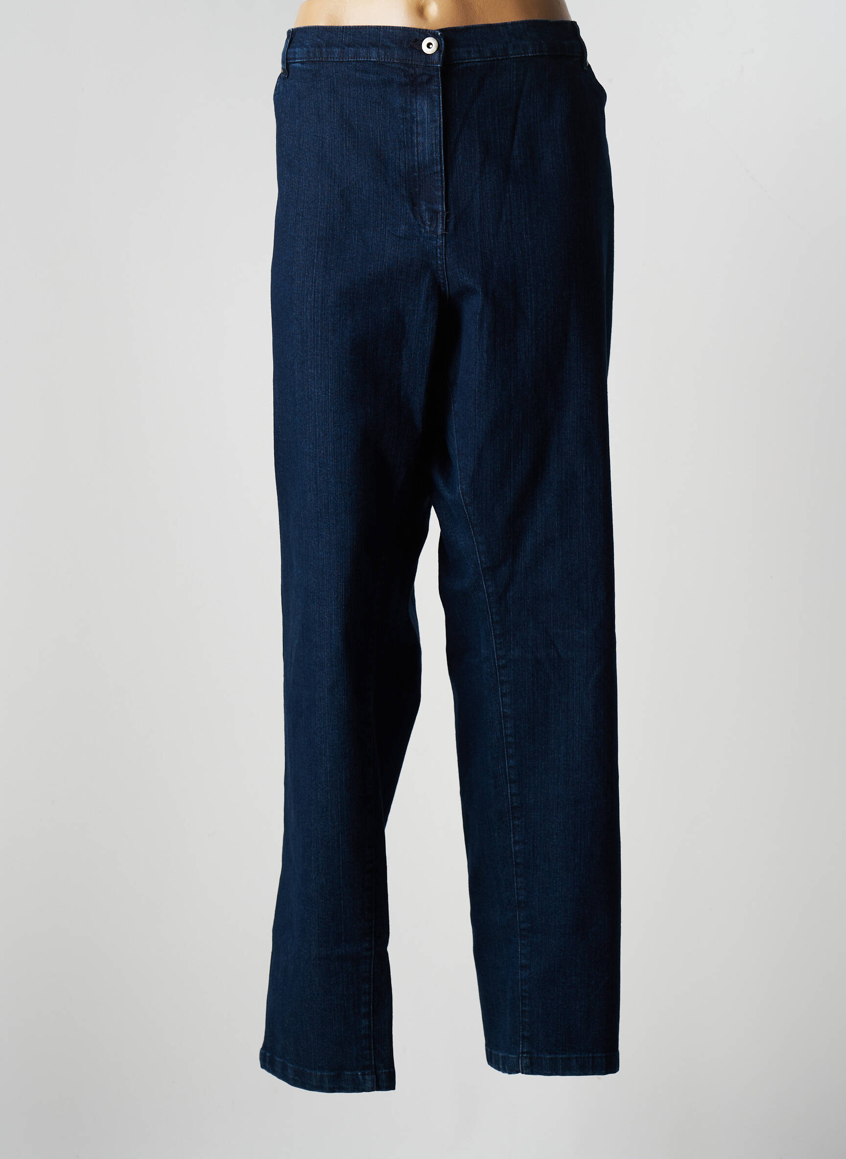 Anne Kelly Jeans Coupe Droite Femme couleur bleu