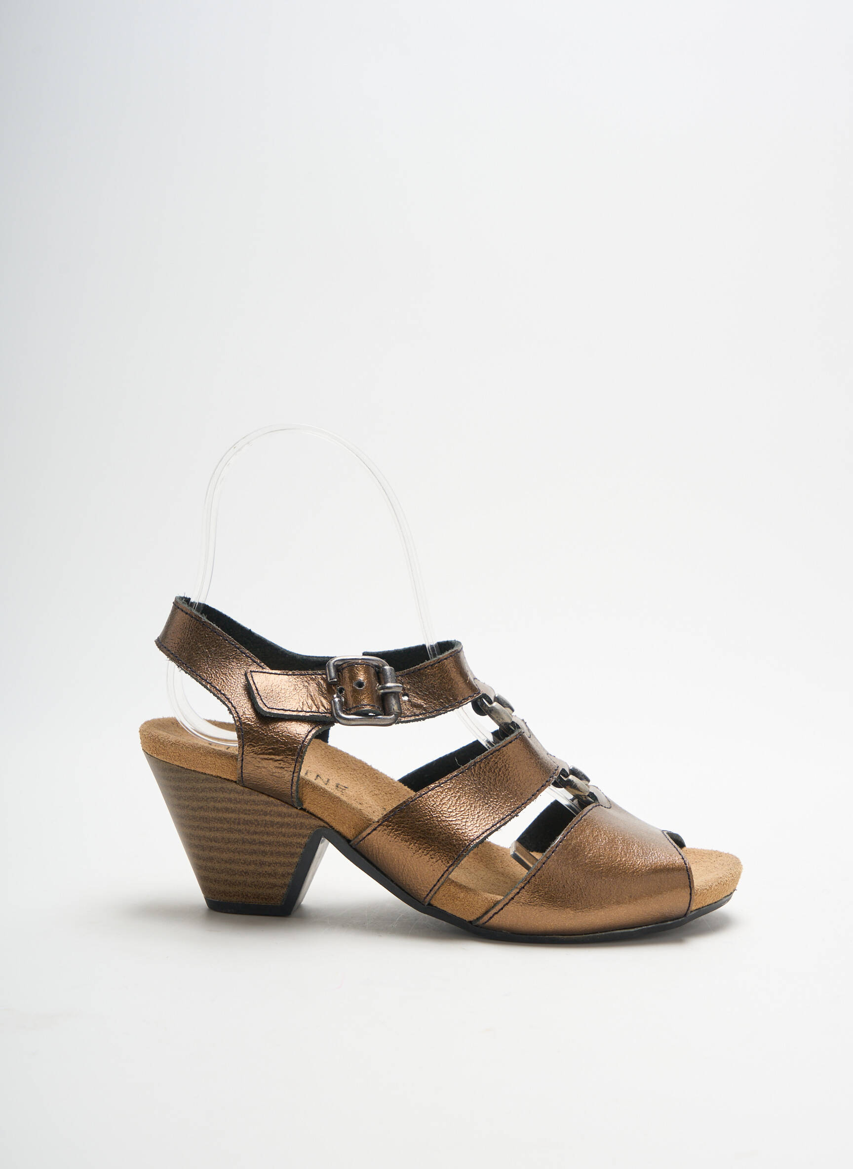 Elantine Sandales Nu Pieds Femme couleur marron